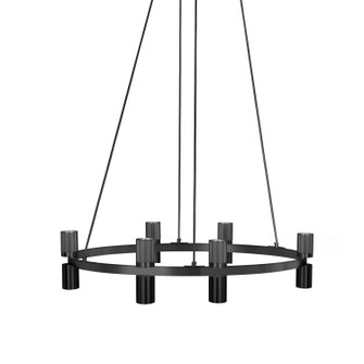 Cerelia 12 Light Chandelier in Matte Black (216|CRL3612CMB)