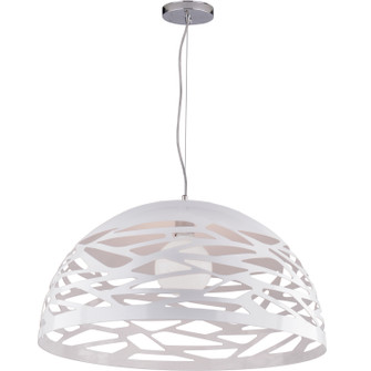 Coral One Light Pendant in White (216|COR201PWH)