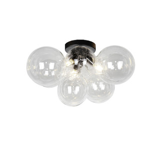 Comet Three Light Flush Mount in Clear (216|CMT143FHCLRMB)
