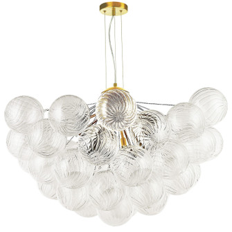 Charlize 12 Light Chandelier in Clear (216|CLZ3612CAGB)