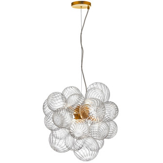 Charlize Six Light Pendant in Clear (216|CLZ206PAGB)