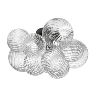Charlize Three Light Flush Mount in Clear (216|CLZ143FHMB)