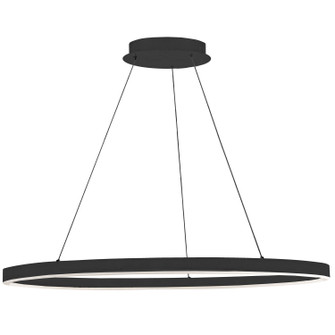 Circulo LED Chandelier in Black (216|CIR4463CMB)