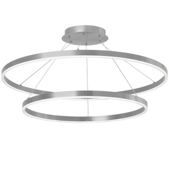 Circulo LED Chandelier in Silver (216|CIR3397C5CCTSV)