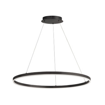 Circulo LED Chandelier in Matte Black (216|CIR3263C5CCTMB)