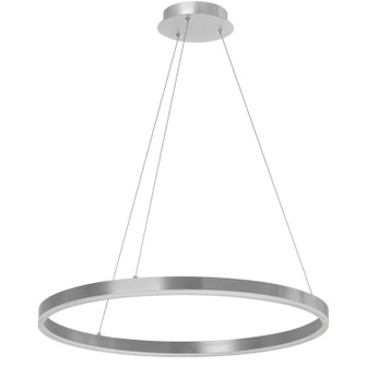 Circulo LED Chandelier in Silver (216|CIR2434C5CCTSV)