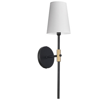 Cinthia One Light Wall Sconce in Matte Black (216|CIN211WMBAGB790)