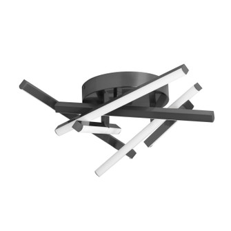 Carly LED Flush Mount in Matte Black (216|CAY1630LEDFHMB)