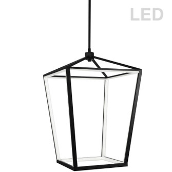 Cage LED Pendant in Black (216|CAG2664CMB)