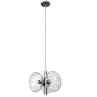 Burlat Three Light Pendant in Clear (216|BUR133PPCCLR)