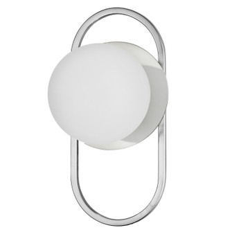 Burlat One Light Wall Sconce in White (216|BUR121WPCWH)