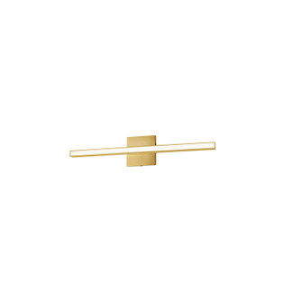 Annita LED Vanity in Aged Brass (216|ATA2418LEDWAGB)