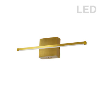Array LED Wall Sconce in Aged Brass (216|ARY2419LEDWAGB)