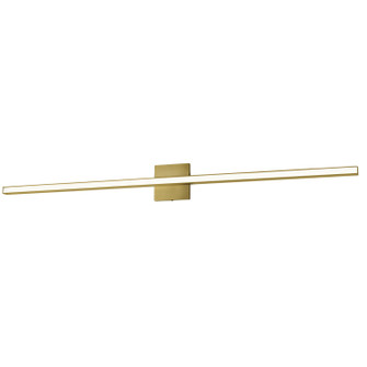 Alexander LED Vanity in Aged Brass (216|ALX4836LEDWAGB)