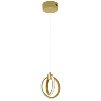 Parson LED Pendant in Aged Brass (216|9228614LEDPAGB)
