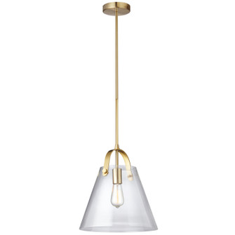 Polly One Light Pendant in Clear (216|871PAGB)