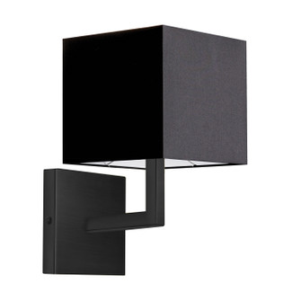 Lucas One Light Wall Sconce in Black (216|771WMBBK)
