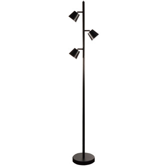 Modern LED Floor Lamp in Black (216|625LEDFBK)