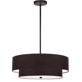 Everly Four Light Pendant in Black (216|571224PMBBK)