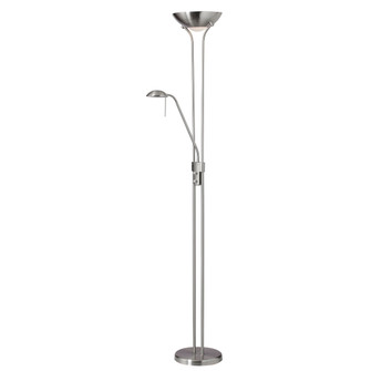 Contemporary Three Light Floor Lamp in Satin Chrome (216|505FSC)