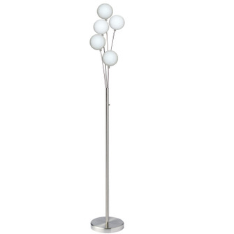 Five Light Floor Lamp in Satin Chrome (216|306FSC)