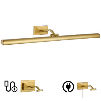 Yvonne LED Picture Light in Aged Brass (216|YVO33332LEDAGB)