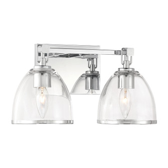 Wynnfrost Two Light Vanity in Chrome (7|1502277)
