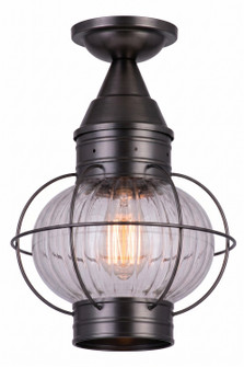 Ellington One Light Semi Flush Mount in Gunmetal (405|9623GMOPT)