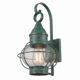 Ellington One Light Wall Sconce in Verde Green (405|9621VGCL)