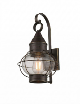 Ellington One Light Wall Sconce in Bronze (405|9621BZCL)