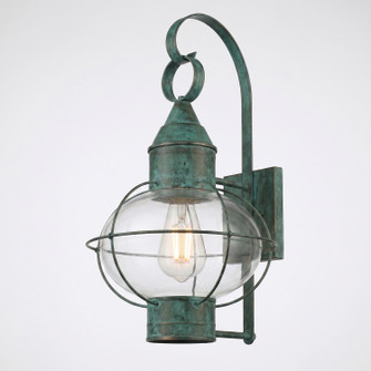 Ellington One Light Wall Sconce in Verde Green (405|9611VGCL)