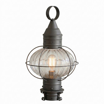Ellington One Light Post Lantern in Gunmetal (405|9610GMOPT)