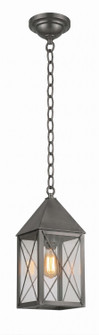 Ashford One Light Pendant in Gunmetal (405|9522XGMCL)