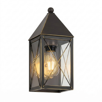 Ashford One Light Wall Sconce in Bronze (405|9521XBZCL)