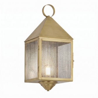 Ashford One Light Wall Sconce in Antique Brass (405|9511ABSDYC)