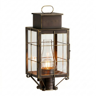 Norfield One Light Post Lantern in Bronze (405|9420HBZCLC)
