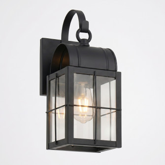 Durham One Light Wall Sconce in Matte Black (405|9131PHBKCL)