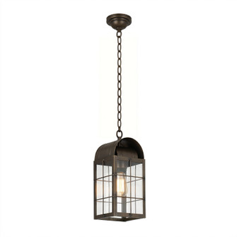Durham One Light Pendant in Dark Brass (405|9122HDBCL)