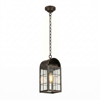 Durham One Light Pendant in Bronze (405|9122HBZCL)