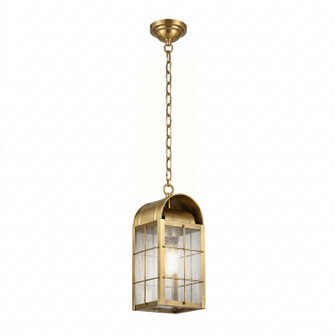 Durham One Light Pendant in Antique Brass (405|9122HABSDY)