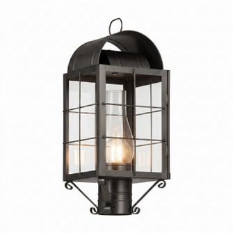 Durham One Light Post Lantern in Gunmetal (405|9120HGMCLC)