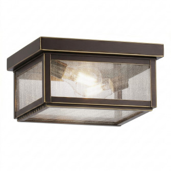 Branford Two Light Semi Flush Mount in Bronze (405|91122BZSDY)