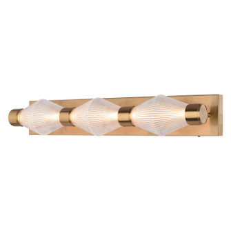 Fairmont LED Vanity in Muted Brass (63|W0588)