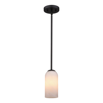 Shelby One Light Mini Pendant in Matte Black (63|P0479)