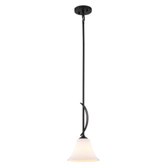 Willowbrook One Light Mini Pendant in Matte Black (63|P0461)