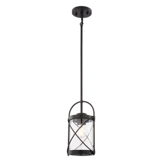 Harrison One Light Mini Pendant in Matte Black (63|P0460)