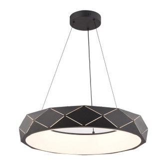 Carmen LED Chandelier in Textured Black (63|H0330)