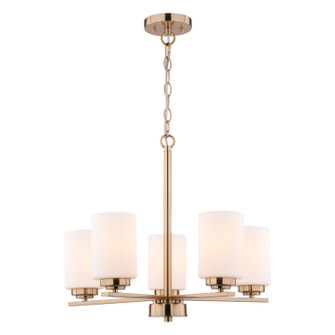 Park Ridge Five Light Chandelier in Champagne Gold (63|H0325)