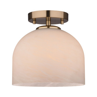 Shelby One Light Semi-Flush Mount in Champagne Gold (63|C0369)