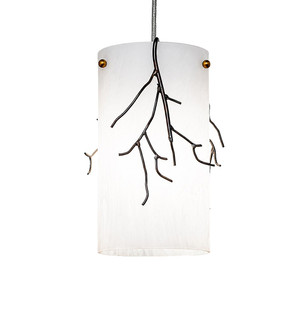 Winter Solstice One Light Pendant in Dark Burnished Antique Copper (57|297496)